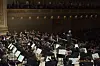 This image released by Carnegie Hall shows Kirill Petrenko, chief conductor of the Berlin Philharmonic, leading the orchestra at Carnegie Hall on Nov. 17, 2024, in New York. [AP/YONHAP]