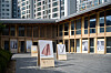 The 'Spaceless' exhibition at Swiss Hanok, the new building of Swiss Embassy in central Seoul [SWISS EMBASSY]