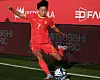 Wang Shuang of China takes a corner during a friendly against Spain at Estadi Can Misses stadium in Ibiza, Spain on April 11. [XINHUA/YONHAP]