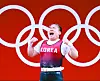 Twenty-six-year-old weightlifter Kim Su-hyeon, who missed out on the bronze medal in the women’s 76 kilogram on Sunday. [YONHAP]