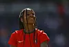 Portugal's Jessica Silva reacts during a friendly against England at Stadium MK in Milton Keynes, England on July 1. [REUTERS/YONHAP]