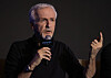 James Cameron answers questions from the press at a local press event for his film 'Avatar: The Way of Water' at Conrad Hotel in western Seoul on Friday. [YONHAP]
