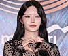 Keena of Fifty Fifty attends the 38th Golden Disc Awards held at Jakarta International Stadium on Saturday [JOONGANG PHOTO]