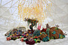 Mulyana’s “Sea Remembers” raises awareness about protecting the environment and hopes for living creatures of the earth to co-exist harmoniously. [CHEONGJU CRAFT BIENNALE]
