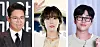 From left: Entertainer Jang Sung-kyu, singer Kim Jin-woo and rapper DinDin [YONHAP, NEWS1, SCREEN CAPTURE]