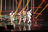 Rookie co-ed pop group Checkmate performs its debut single ’Drum“ during an online debut showcase held on Monday afternoon. [GRACE COMPANY ENTERTAINMENT]