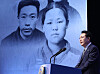 President Yoon Suk Yeol gives an address at a ceremony marking the 104th anniversary of the March 1 Independence Movement at the Memorial Hall of Yu Gwan-sun in central Seoul Wednesday. [JOINT PRESS CORPS]