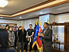 Slovak Ambassador to Korea Marek Repovský delivers remarks during the annual Christmas gathering at the Embassy in Yongsan District, central Seoul, on Thursday. [SEO JI-EUN]