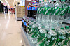 Chilsung Cider and Pepsi Cola on display at a large supermarket food store in Seoul [YONHAP]