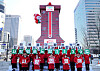 Members of the Community Chest of Korea and participants hold a closing ceremony for the Hope 2026 Sharing Campaign at Gwanghwamun Square in Seoul on Feb. 2, wrapping up a 62-day fundraising drive. The Community Chest announced that it had raised a record 512.4 billion won ($352.6 million) in donations, some 62.4 billion won more than its original goal of 450 billion won. This marks the highest donation raised by the Community Chest of Korea and the first time it has surpassed 500 billion won. [YONHAP]
