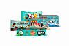 Four Lotte Confectionery snacks featuring mint chocolate flavor [LOTTE CONFECTIONERY]