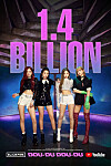 Girl group Blackpink's music video for ″Ddu-du Ddu-du″ (2018) surpasses 1.4 billion views on Monday morning. [YG ENTERTAINMENT]