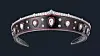 A 1914 Cartier tiara made from platinum, diamond and ruby [CARTIER]