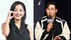 Girl group Twice's Jihyo, left, and professional skeleton athlete and TV personality Yun Sung-bin [NEWS1]