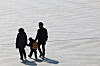A family with a child walks in front of the National Museum of Korea in Yongsan District, central Seoul, on Wednesday afternoon. The population under 18 is expected to fall below 7 million this year. With the birthrate nosediving, the non-adult population has decreased by more than 2 million over a decade. Last year’s under-18 population was 7.07 million, far below 2014's 9.18 million, according to Statistics Korea and the Ministry of Health and Welfare on Wednesday. [YONHAP]