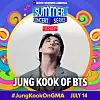 Jungkook of boy band BTS will open for the 2023 Summer Concert Series by ABC's ″Good Morning America″ [BIGHIT MUSIC]