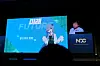 Nexon Games CEO Park Young-hyun gives a presentation during the Nexon Developer Conference on June 24, in Pangyo, Gyeonggi. [CHO YONG-JUN