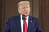President Donald Trump speaks during a news conference on the North Portico of the White House, Monday, Sept. 7, 2020, in Washington. [AP Photo/Patrick Semansky]