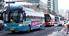 Chartered bus drivers from nationwide head toward Yeouido in western Seoul on Feb. 18 to call on the government to include them in its Covid-19 stimulus package. [NEWS1]