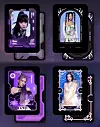 Four concept cards of the virtual girl group MAVE: [METAVERSEV ENTERTAINMENT]