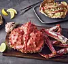 Steamed king crab from Norway [SEAFOOD FROM NORWAY]