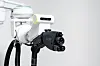 Hyundai's EV charging robot comes with a camera that calculates the location and angle of the charging port. [HYUNDAI MOTOR]
