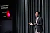 LG AI Research head Bae Kyung-hoon delivers a speech during an online event on Monday. [LG GROUP]
