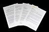 Letters in different languages sent by Gyeonggi Gov. Lee Jae-myung Tuesday to heads of 25 local governments in 12 Pacific Rim countries to join together in a unified response to protest Japan’s decision to discharge contaminated water from the Fukushima nuclear power plant into the ocean. [GYEONGGI PROVINCIAL OFFICE]