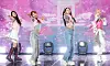 Fifty Fifty performs its viral hit 'Cupid' during a press conference held on April 13 at the Ilchi Art Hall in southern Seoul. [NEWS1]