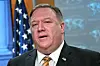 U.S. Secretary of State Mike Pompeo speaks during a press conference in June at the State Department in Washington. [AP]