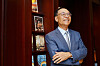 Dr. Larry Kwak, the scientific founder of PeproMene Bio and deputy director of City of Hope's comprehensive cancer center, during a press interview on Oct. 12 in central Seoul. [PEPROMENE BIO]