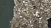 Marine debris including plastic waste collects in Gulpo Stream in Incheon. [WANG JUN-YEOL]