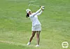 Sung Yu-jin hits a shot during the Lotte Open at Bear’s Best Cheongna Golf Club in Incheon on June 3, 2022. [KLPGA]