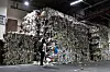 Piles of non-recyclable waste waiting to be incinerated at a recycling center in Jung District, central Seoul, on Tuesday. [JUNG JOON-HEE]