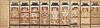 'Panel Folding Screen of Royal Banquet in the Imin Year,' created in commemoration of King Gojong's admission into Giroso, an agency for the elderly, in 1902 [NATIONAL PALACE MUSEUM OF KOREA]