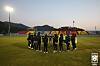 The Korean women's football team train at Namhae Sports Park in Namhae, South Gyeongsang on Monday. [YONHAP]