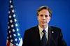 Former US Deputy Secretary of State Antony J Blinken at a joint press conference in 2015 in Paris. U.S. President-elect Joe Biden tapped Blinken for secretary of state Monday. [AFP]