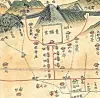 A 19th-century ″Map of the Capital City″ featuring Gyeongbok Palace and the government offices along Yukjogeori. [KYUJANGGAK INSTITUTE FOR KOREAN STUDIES]
