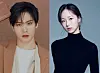 Rocky of boy band Astro, left, and actor Park Bo-yun [FANTAGIO, MANAGEMENT KOO]
