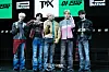 Boy band TNX poses for photos during a showcase held on March 26 at Yes24 Wanderloch Hall in western Seoul for the release of its fourth EP “For Real?” [DANIELA GONZALEZ PEREZ]