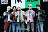 Boy band TNX poses for photos during a showcase held on March 26 at Yes24 Wanderloch Hall in western Seoul for the release of its fourth EP “For Real?” [DANIELA GONZALEZ PEREZ]