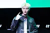 TNX's Taehun poses for photos during a showcase held on March 26 at Yes24 Wanderloch Hall in western Seoul for the release of its fourth EP “For Real?” [DANIELA GONZALEZ PEREZ]