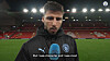 Manchester City's Ruben Dias speaks after his side's 2-0 loss to Liverpool on Sunday. [ONE FOOTBALL]