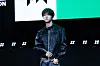 TNX's Hwi poses for photos during a showcase held on March 26 at Yes24 Wanderloch Hall in western Seoul for the release of its fourth EP “For Real?” [DANIELA GONZALEZ PEREZ]