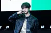 TNX's Hwi poses for photos during a showcase held on March 26 at Yes24 Wanderloch Hall in western Seoul for the release of its fourth EP “For Real?” [DANIELA GONZALEZ PEREZ]