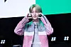 TNX's Sungjun poses for photos during a showcase held on March 26 at Yes24 Wanderloch Hall in western Seoul for the release of its fourth EP “For Real?” [DANIELA GONZALEZ PEREZ]