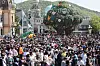 Everland amusement park in Yongin, Gyeonggi, is crowded with visitors as the country marks Children's Day, a public holiday, on Thursday. [YONHAP]
