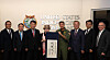The ROK-US Alliance Friendship Association and the Korea-US Alliance Foundation said Tuesday that their representatives had presented Adm. John Aquilino, commander of the United States Indo-Pacific Command, with a calligraphy scroll bearing his Korean name at the command’s headquarters in Hawaii on Friday (local time). According to the foundation, Aquilino’s Korean name, Lee Tae-soo, signifies his role as “the admiral charged with protecting the world’s largest ocean.” [U.S. INDO-PACIFIC COMMAND]