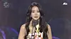 Lim Ji-yeon gives a speech after winning the Best Supporting Actress award at the 59th Baeksang Arts Awards' TV section last April in Incheon. [SCREEN CAPTURE]