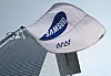 A Samsung flag flutters outside the company's Seocho building in southern Seoul on July 8, 2025. [AFP/ YONHAP]